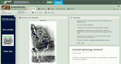 Desktop Screenshot of ancientworld.deviantart.com