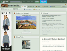 Tablet Screenshot of ancientworld.deviantart.com