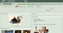 Desktop Screenshot of gaara-kamikaze.deviantart.com