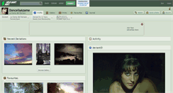 Desktop Screenshot of doncellaazame.deviantart.com
