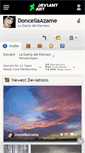 Mobile Screenshot of doncellaazame.deviantart.com