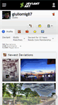 Mobile Screenshot of giuliomig87.deviantart.com