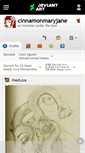 Mobile Screenshot of cinnamonmaryjane.deviantart.com