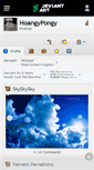 Mobile Screenshot of hoangypongy.deviantart.com