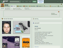Tablet Screenshot of donjo.deviantart.com
