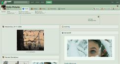 Desktop Screenshot of emily-pictures.deviantart.com