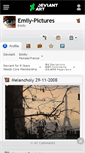 Mobile Screenshot of emily-pictures.deviantart.com