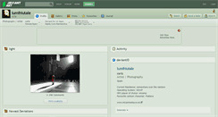 Desktop Screenshot of lumihiutale.deviantart.com