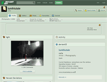 Tablet Screenshot of lumihiutale.deviantart.com