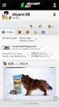 Mobile Screenshot of miyare-08.deviantart.com