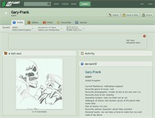 Tablet Screenshot of gary-frank.deviantart.com