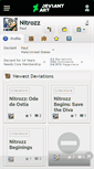 Mobile Screenshot of nitrozz.deviantart.com