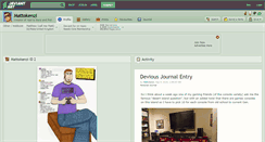Desktop Screenshot of mattokenzi.deviantart.com