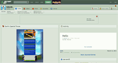 Desktop Screenshot of lobo46.deviantart.com