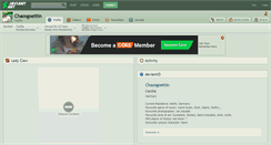 Desktop Screenshot of chaosgoettin.deviantart.com