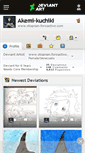 Mobile Screenshot of akemi-kuchiki.deviantart.com
