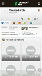 Mobile Screenshot of firelord-iroh.deviantart.com