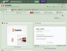 Tablet Screenshot of mircha69.deviantart.com