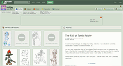 Desktop Screenshot of holijay.deviantart.com