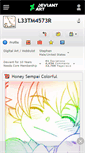 Mobile Screenshot of l33tm4573r.deviantart.com