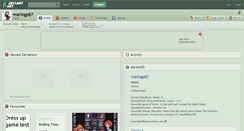 Desktop Screenshot of mariogp87.deviantart.com