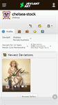 Mobile Screenshot of chelsea-stock.deviantart.com