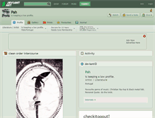 Tablet Screenshot of pah.deviantart.com