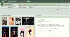 Desktop Screenshot of darkus-artwork.deviantart.com
