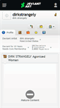 Mobile Screenshot of dirkstrangely.deviantart.com