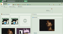 Desktop Screenshot of bendon.deviantart.com