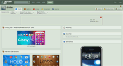 Desktop Screenshot of d-bliss.deviantart.com