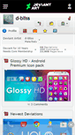 Mobile Screenshot of d-bliss.deviantart.com