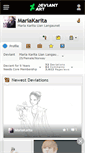 Mobile Screenshot of mariakarita.deviantart.com