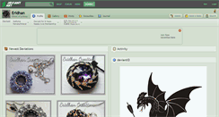 Desktop Screenshot of eridhan.deviantart.com