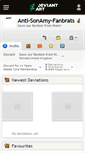 Mobile Screenshot of anti-sonamy-fanbrats.deviantart.com