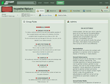 Tablet Screenshot of inuyasha18plus.deviantart.com