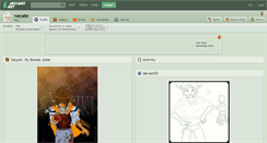 Desktop Screenshot of necate.deviantart.com