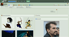 Desktop Screenshot of encho.deviantart.com