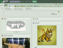 Tablet Screenshot of gryf.deviantart.com