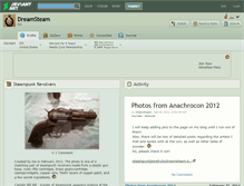 Tablet Screenshot of dreamsteam.deviantart.com