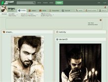 Tablet Screenshot of delgec.deviantart.com