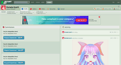 Desktop Screenshot of konata-izumi.deviantart.com