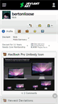 Mobile Screenshot of bertoniloose.deviantart.com