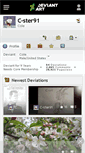 Mobile Screenshot of c-ster91.deviantart.com