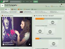 Tablet Screenshot of eslb-photography.deviantart.com