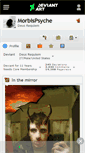 Mobile Screenshot of morbispsyche.deviantart.com