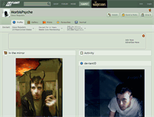 Tablet Screenshot of morbispsyche.deviantart.com