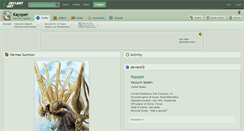 Desktop Screenshot of kaysper.deviantart.com