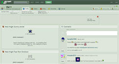 Desktop Screenshot of die11.deviantart.com