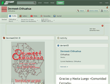 Tablet Screenshot of devmeet-chihuahua.deviantart.com